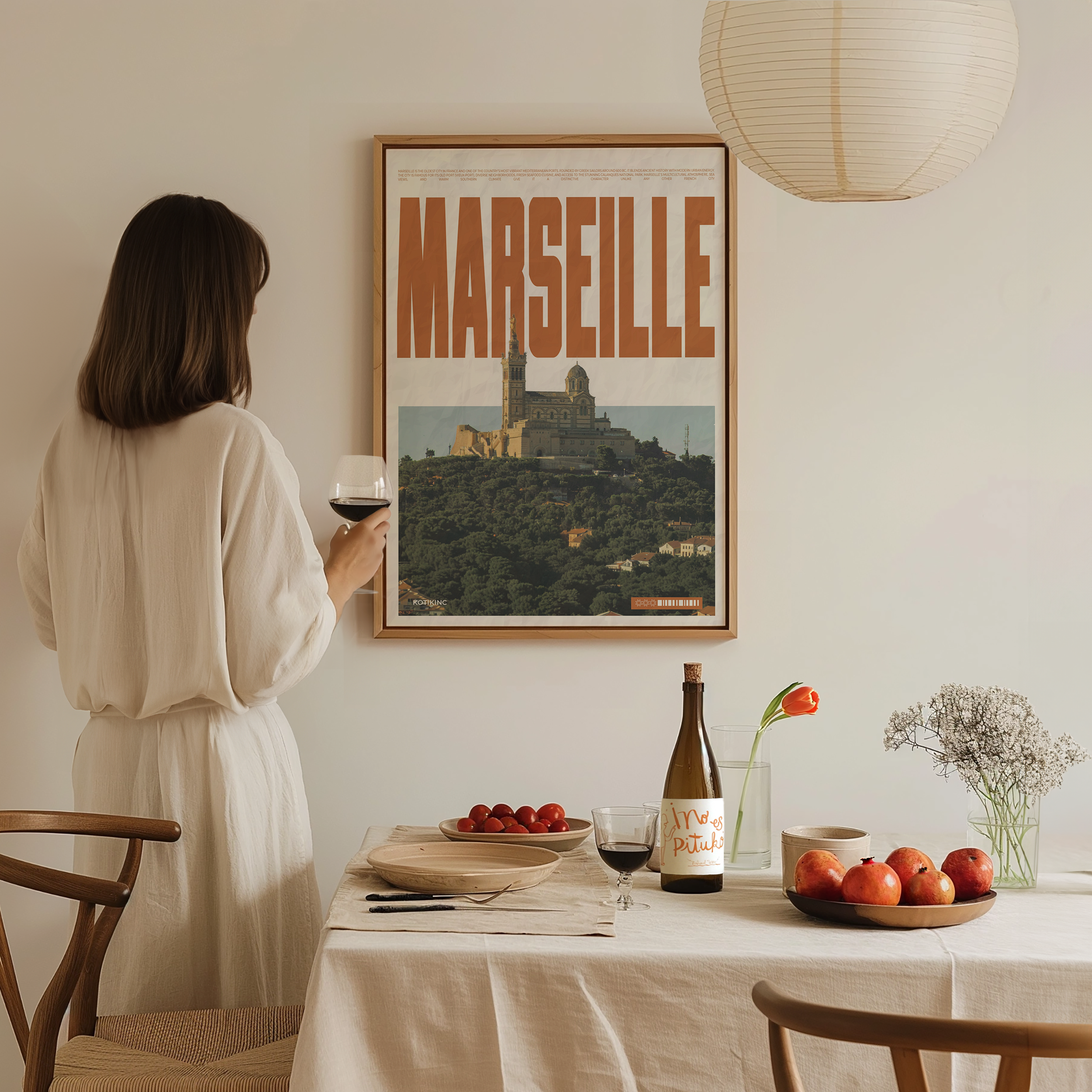 Marseille city art print wall art poster | KOTIKINC — view 7