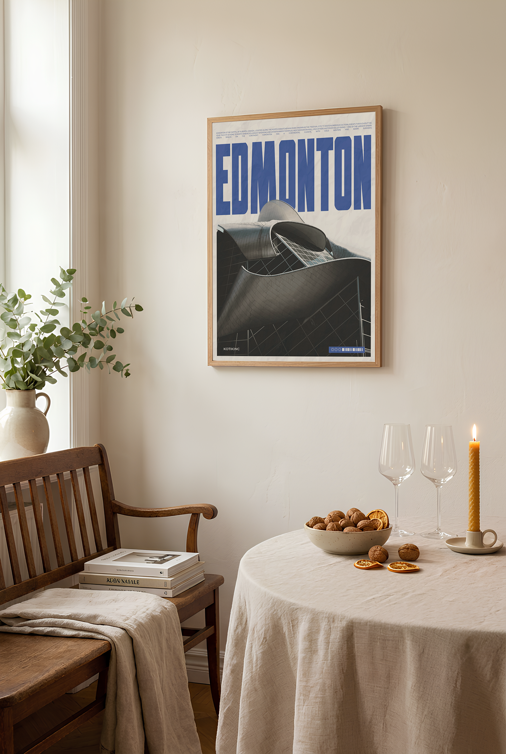 Edmonton city art print wall art poster | KOTIKINC — view 3