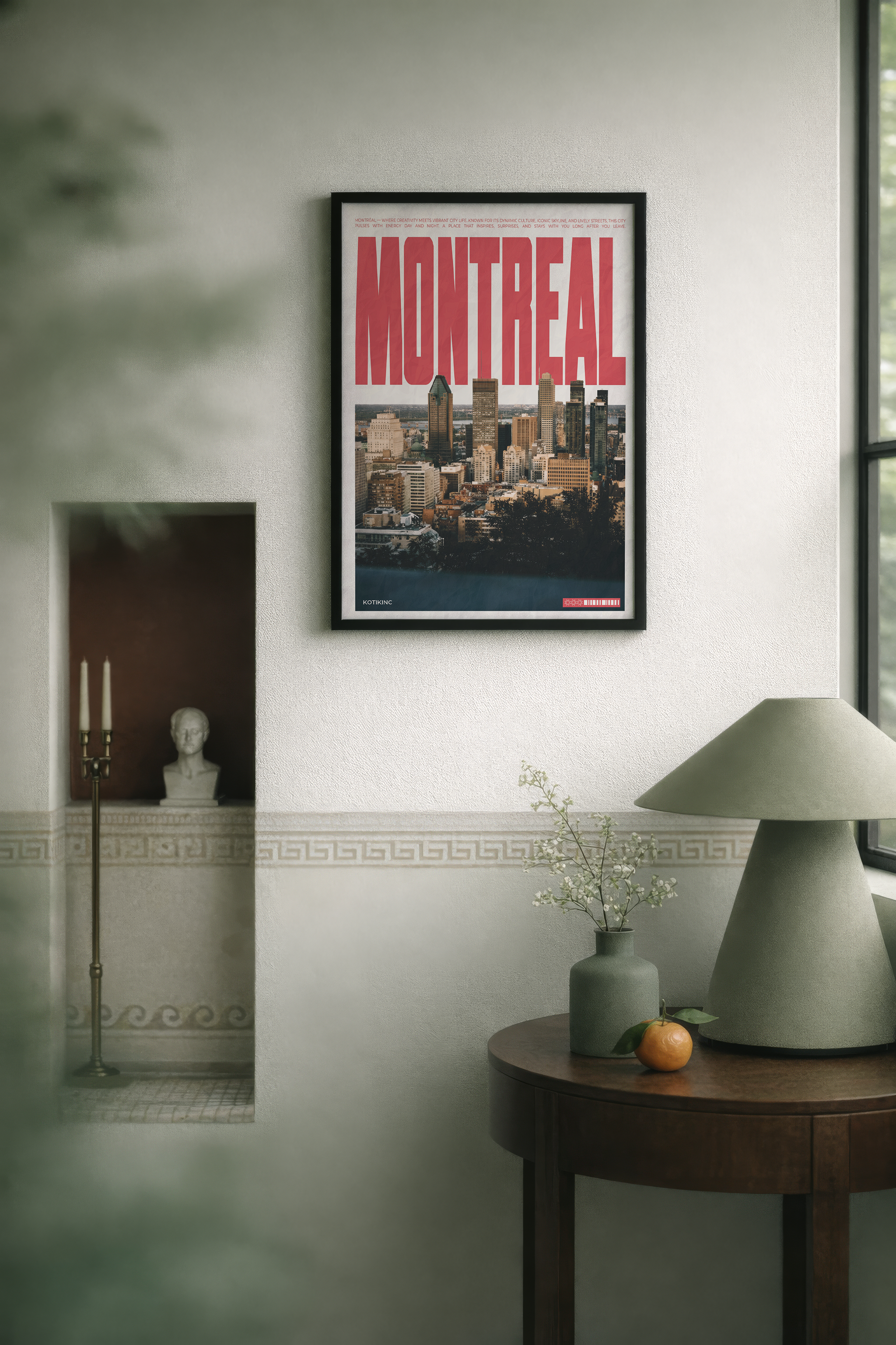 Montreal city art print wall art poster | KOTIKINC — view 5