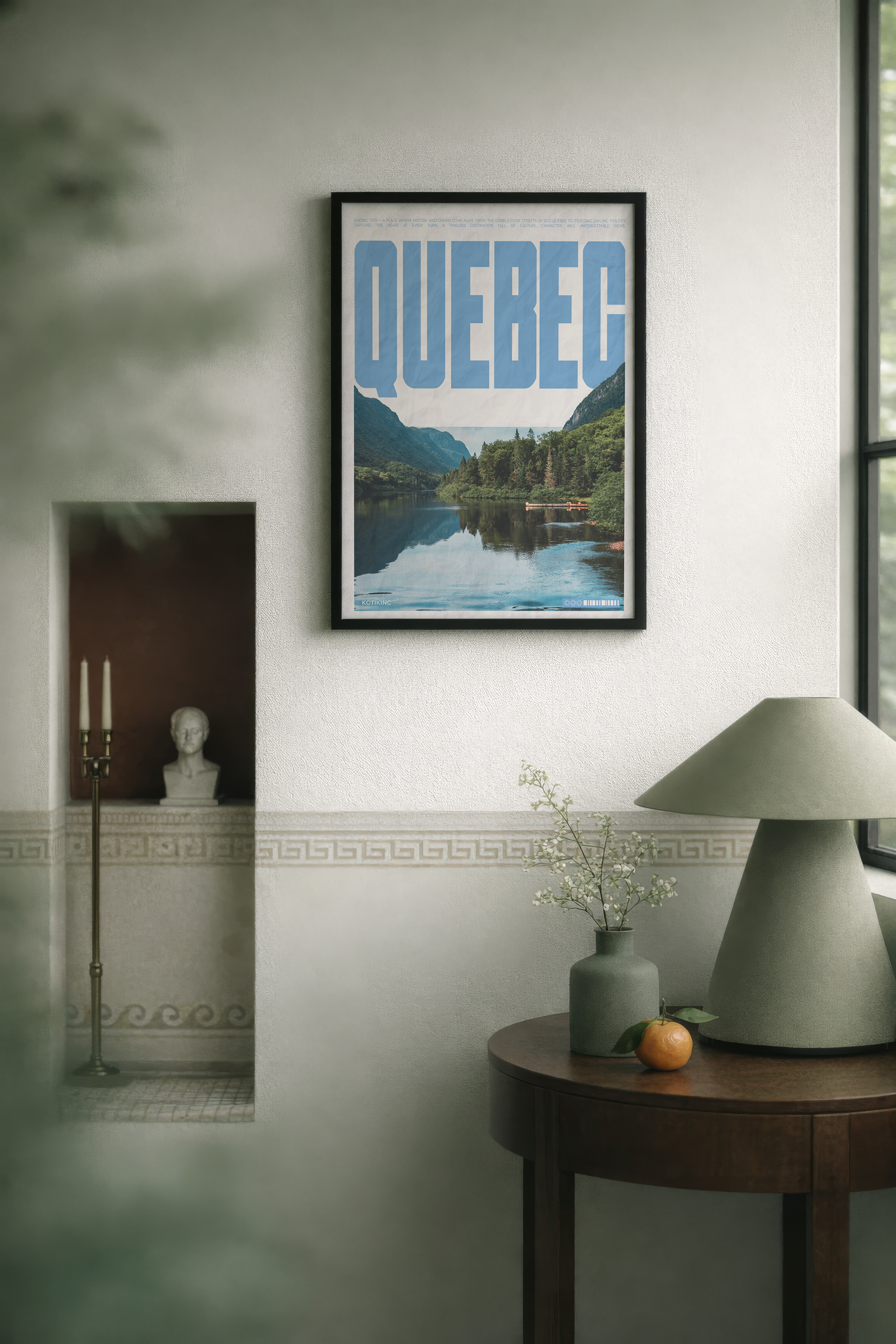 Québec City art print wall art poster | KOTIKINC — view 6