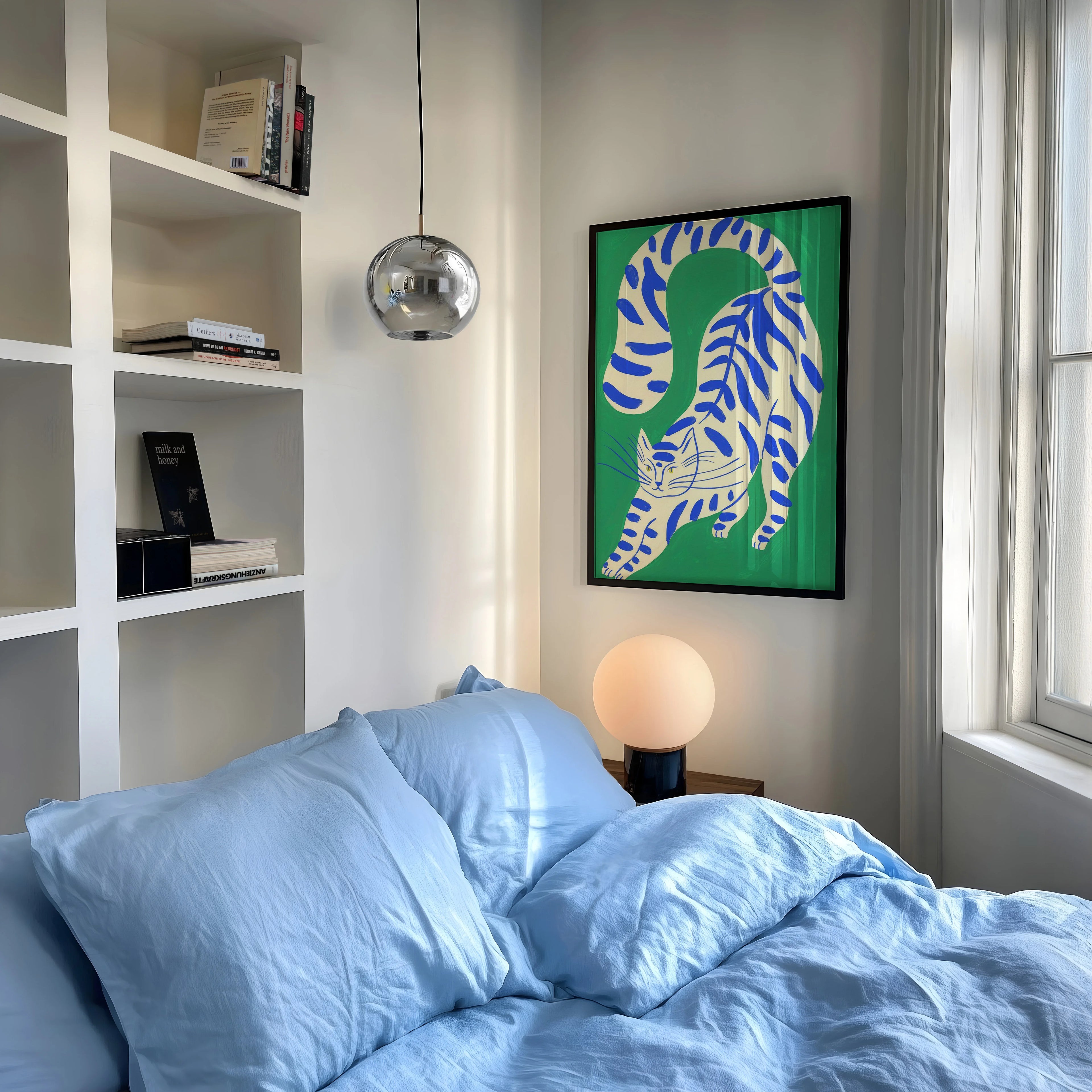 Blue Tiger Poster