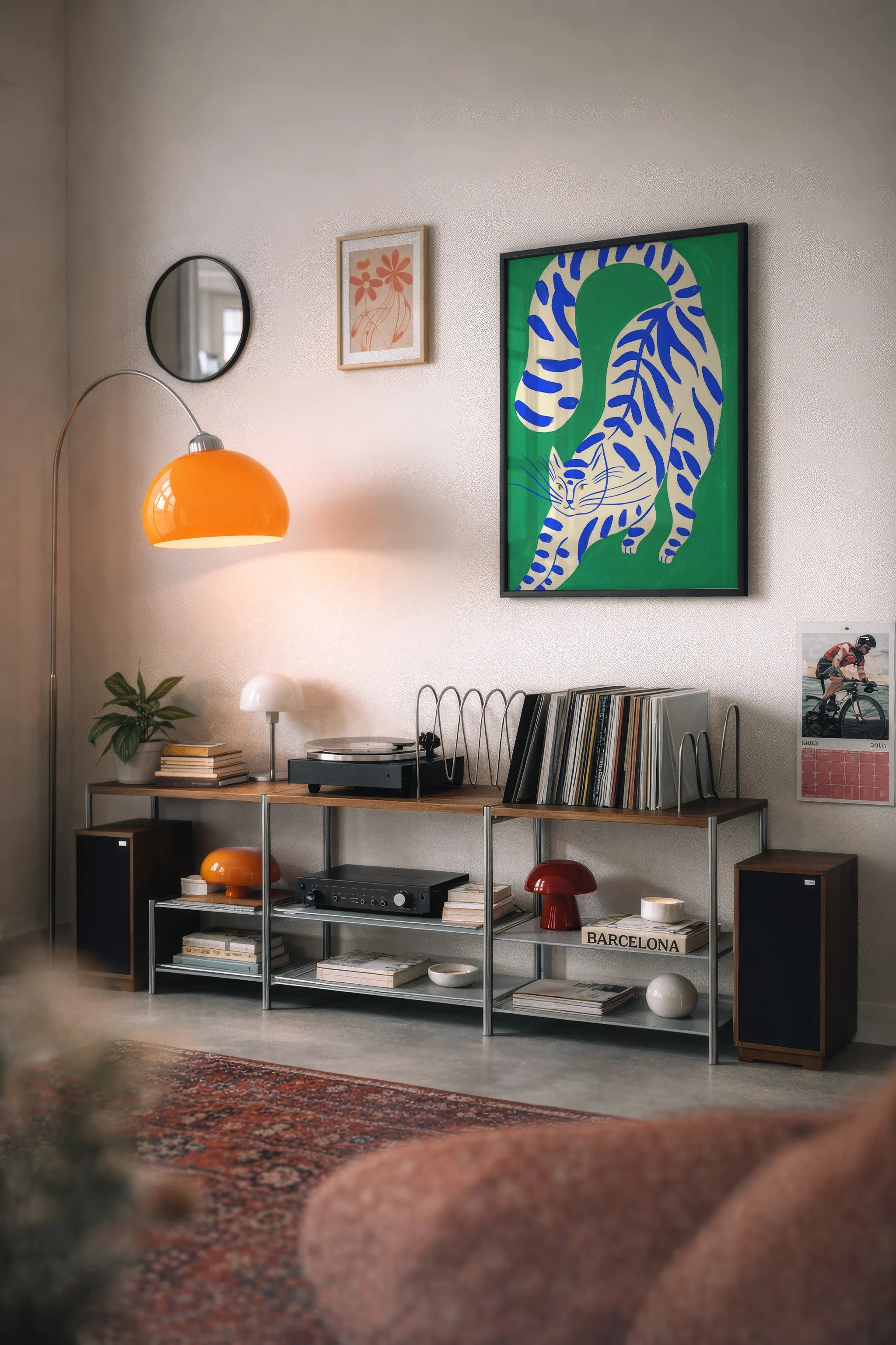 Blue Tiger Poster