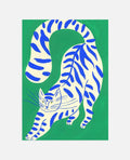Blue Tiger Poster