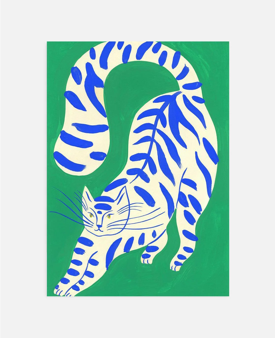 Blue Tiger Poster