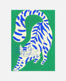 Blue Tiger Poster