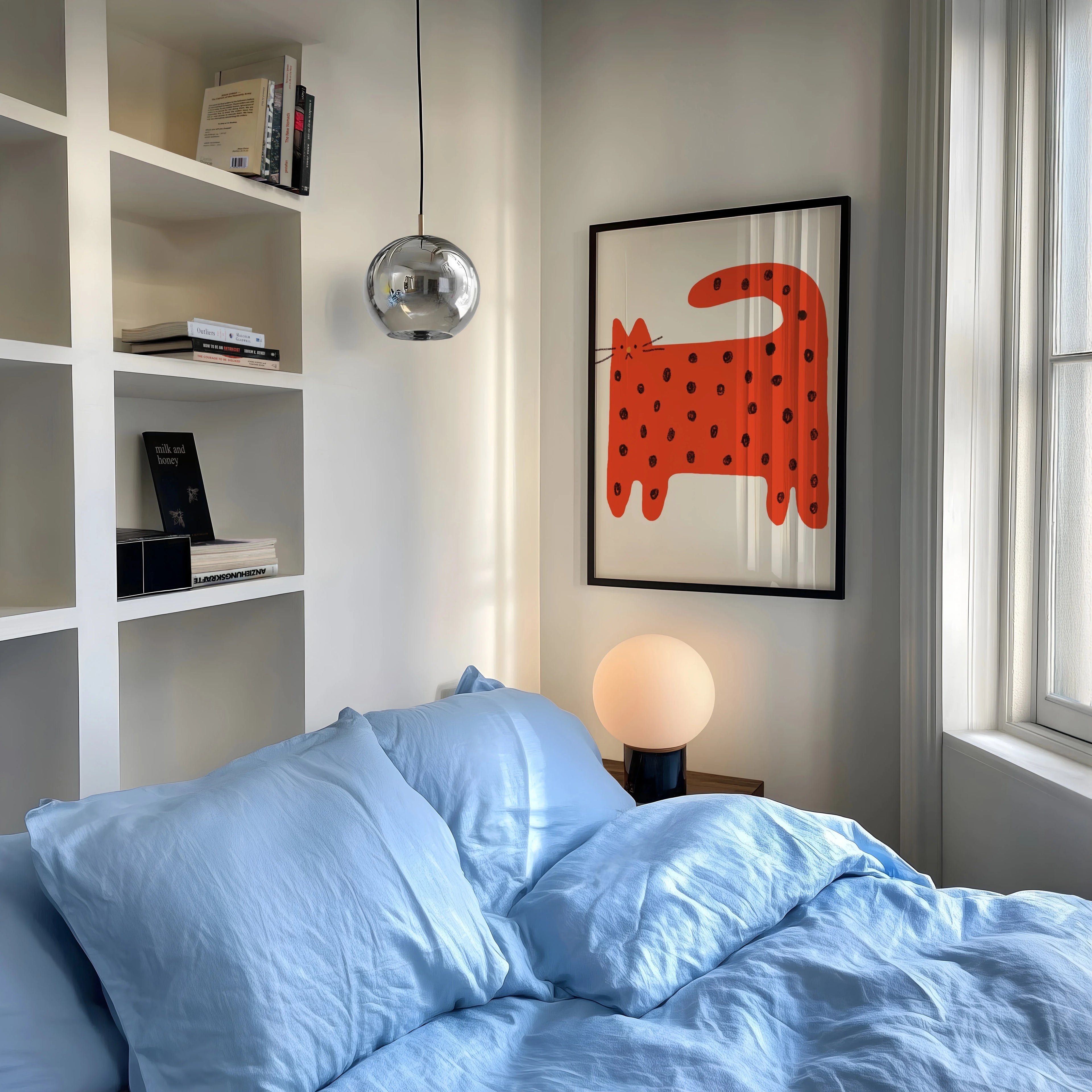 Cherry Cat Poster