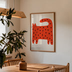 Cherry Cat Poster
