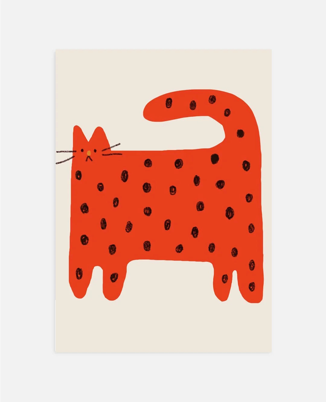 Cherry Cat Poster