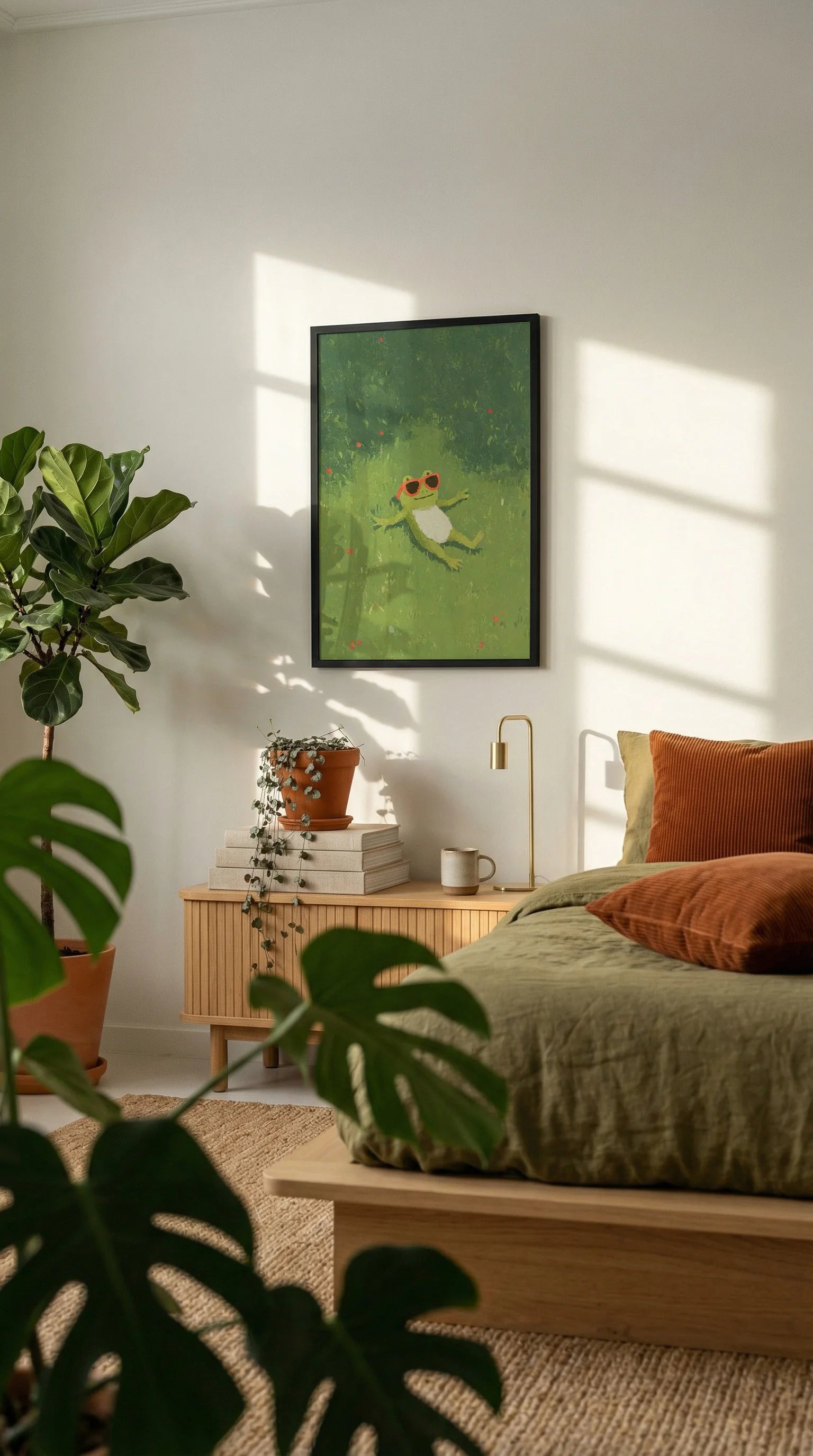 Cool Frog Poster