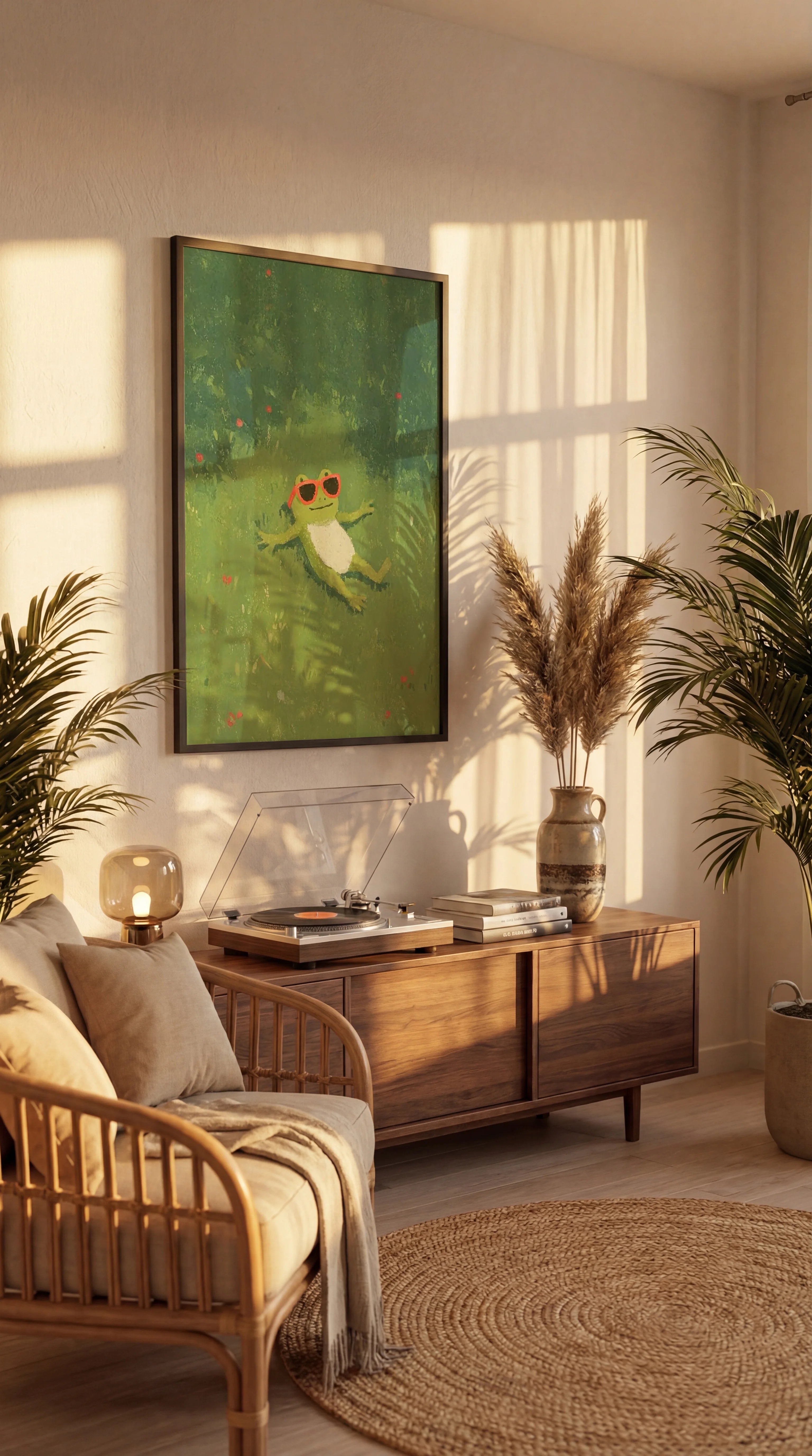 Cool Frog Poster