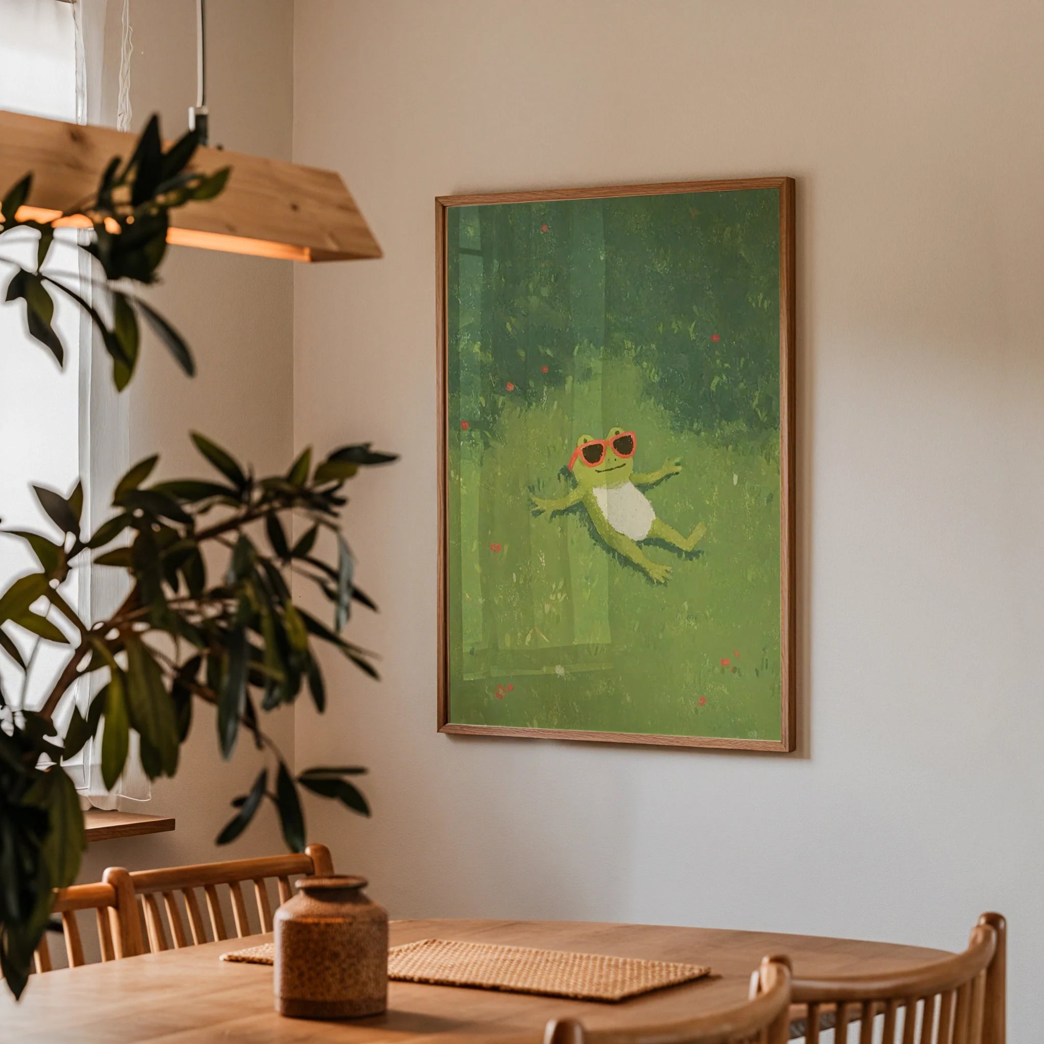 Cool Frog Poster