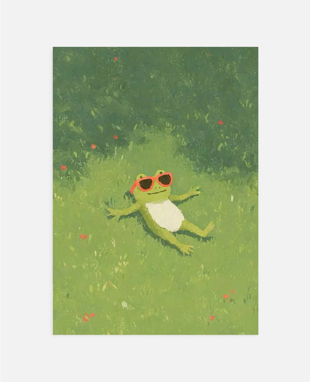 Cool Frog Poster
