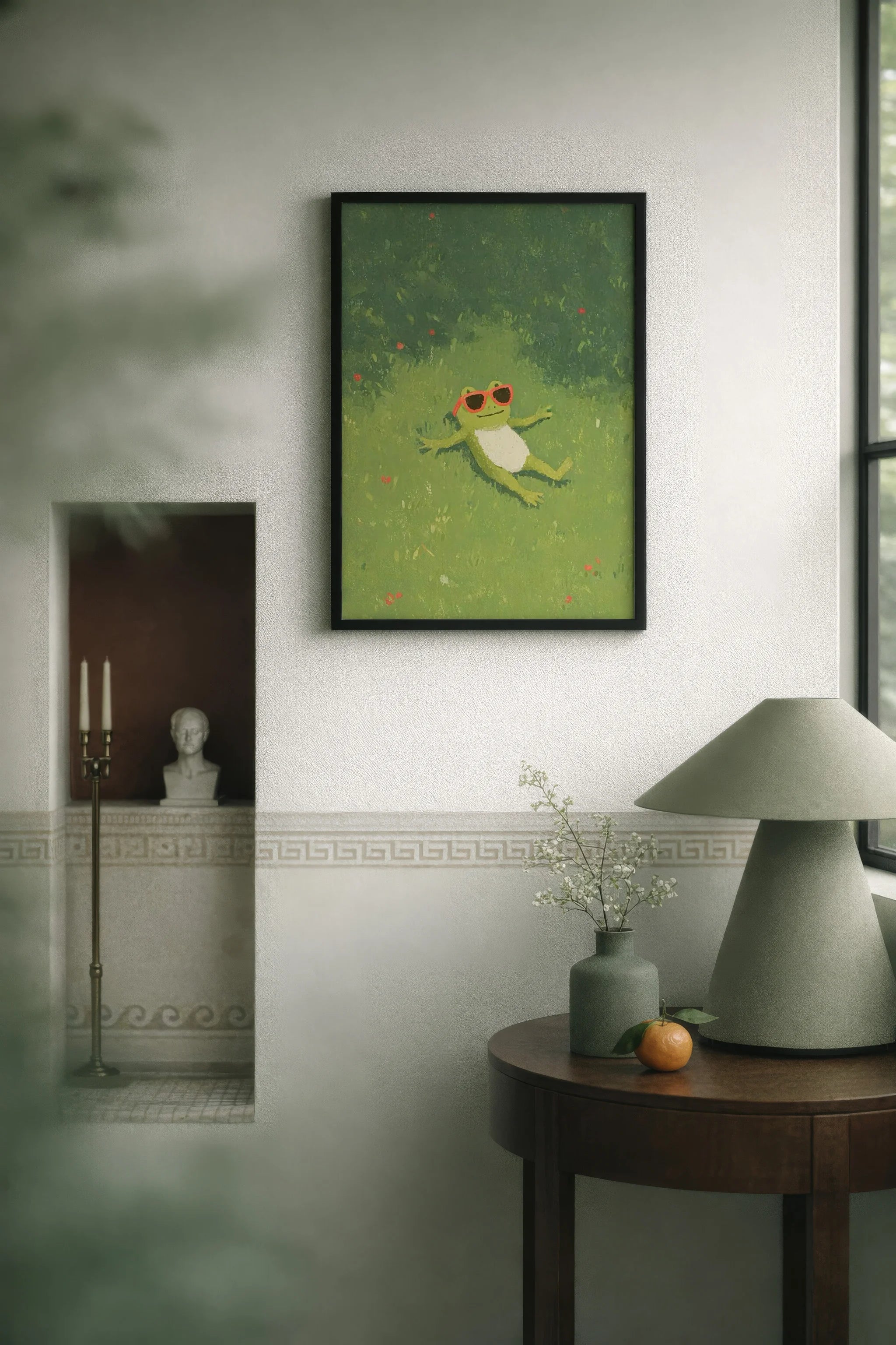 Cool Frog Poster