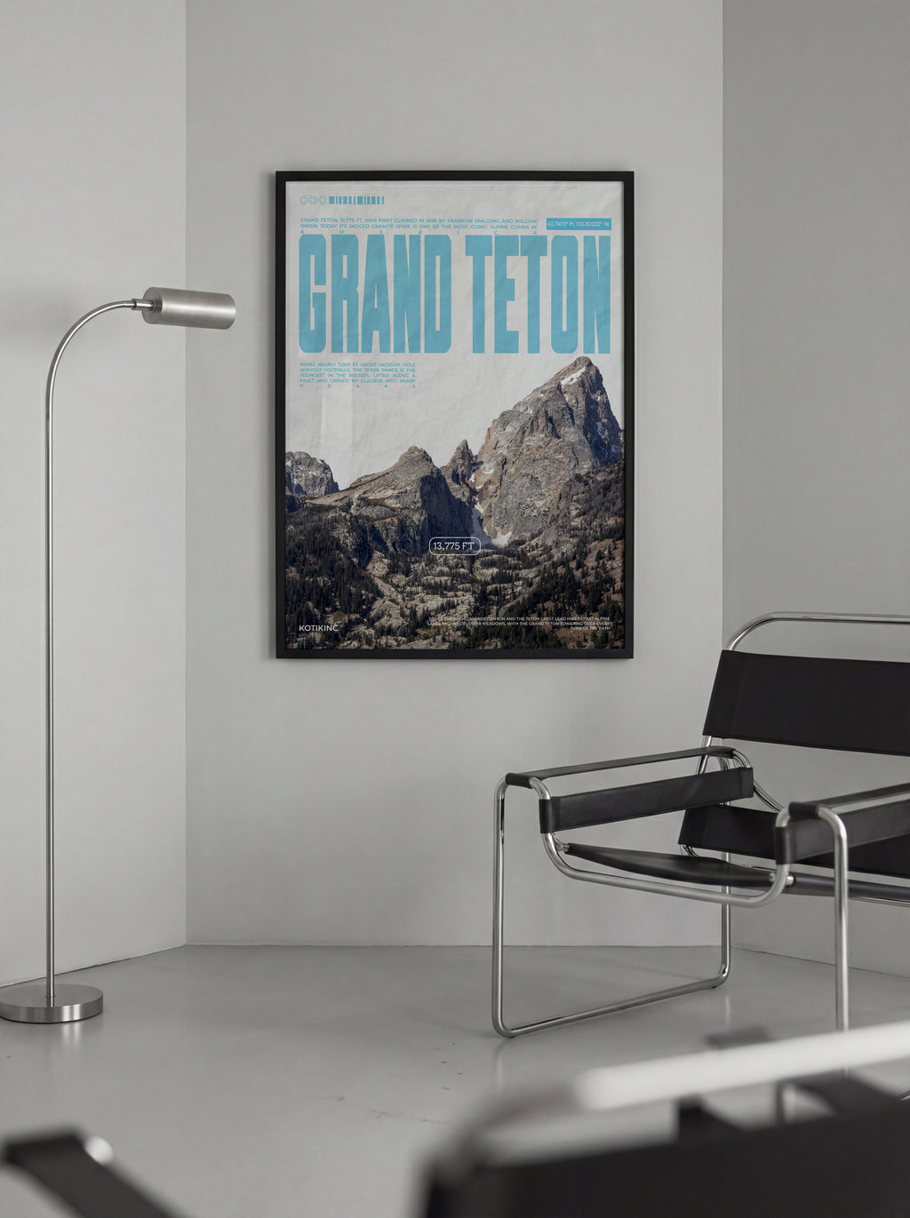 Постер Grand Teton деталі