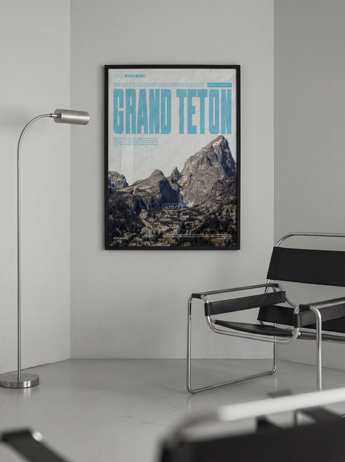 Постер Grand Teton деталі