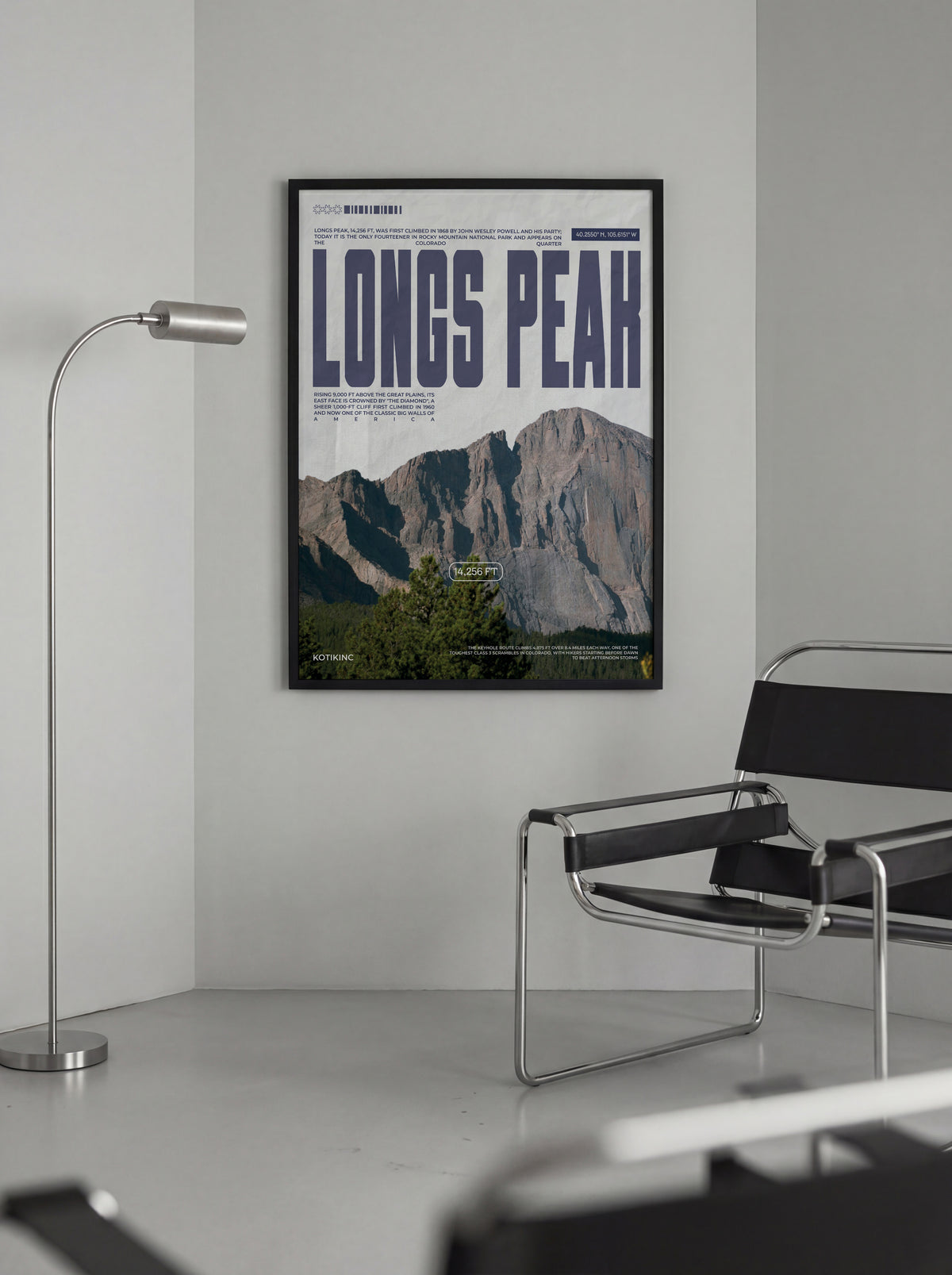 Постер Longs Peak деталі