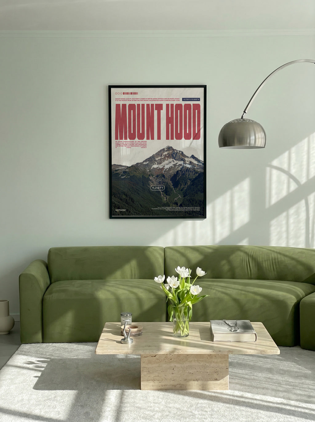Постер Mount Hood в інтер'єрі