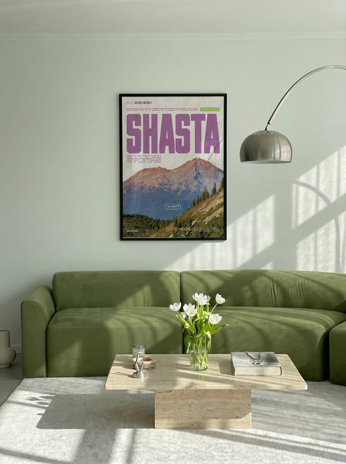 Постер Mount Shasta в інтер'єрі