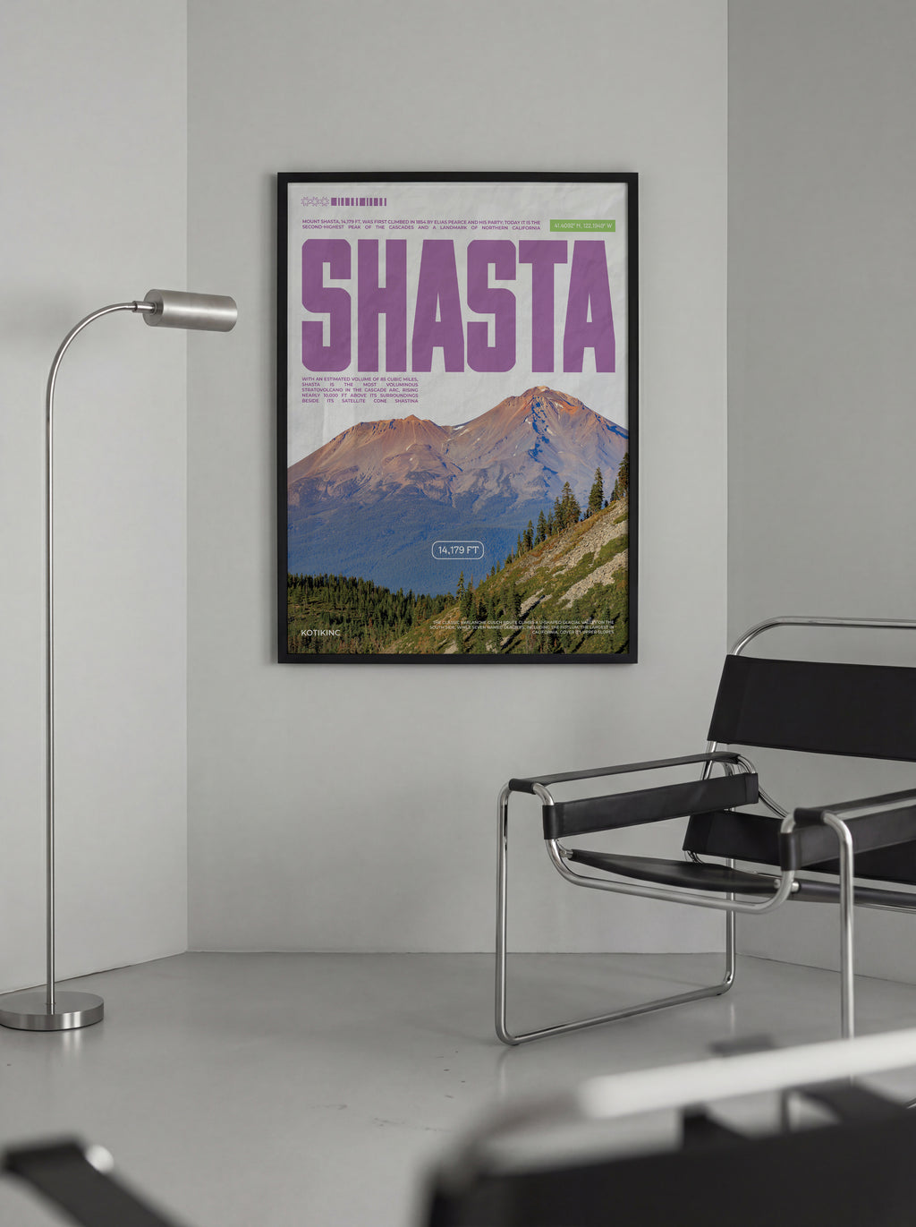 Постер Mount Shasta деталі