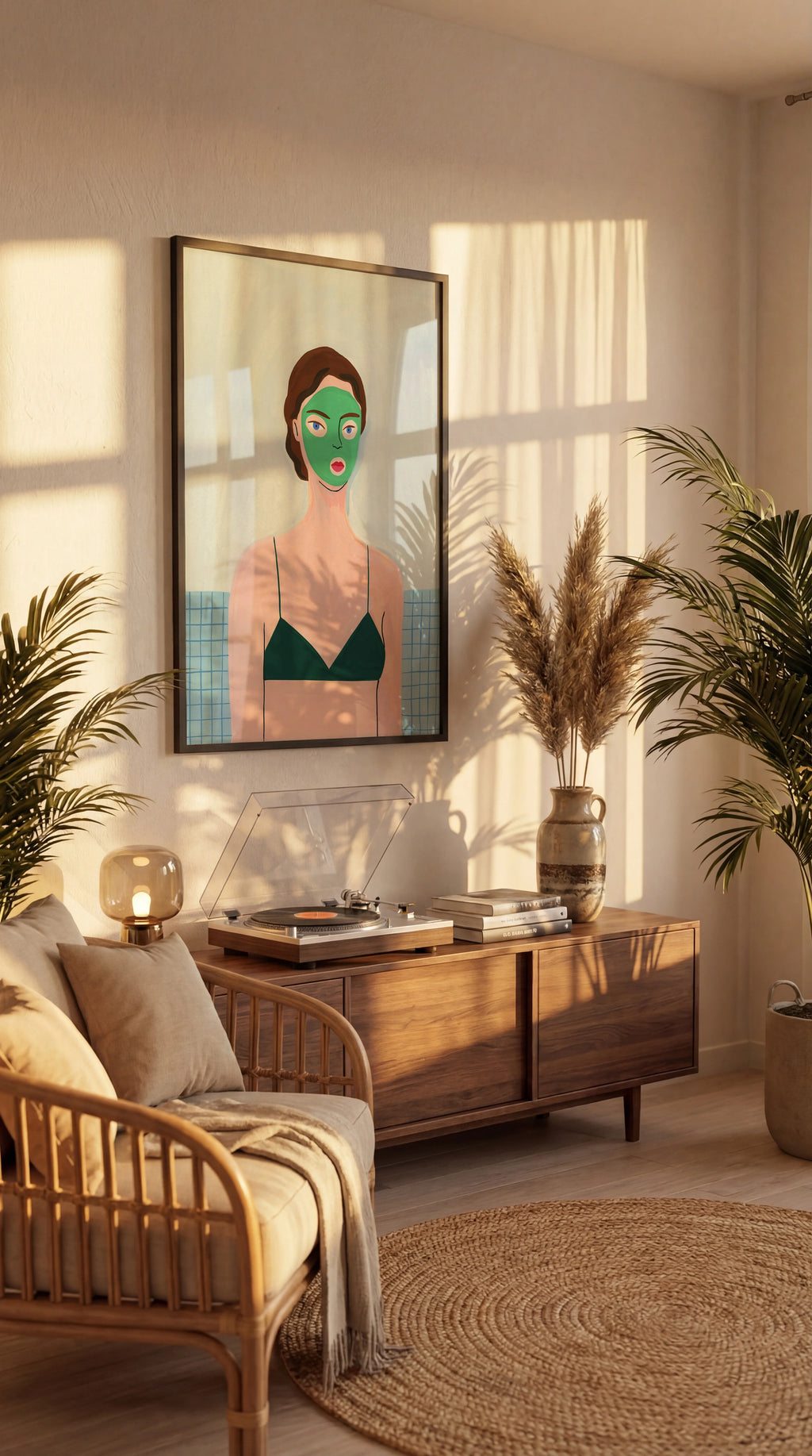 Sunday Mask Poster