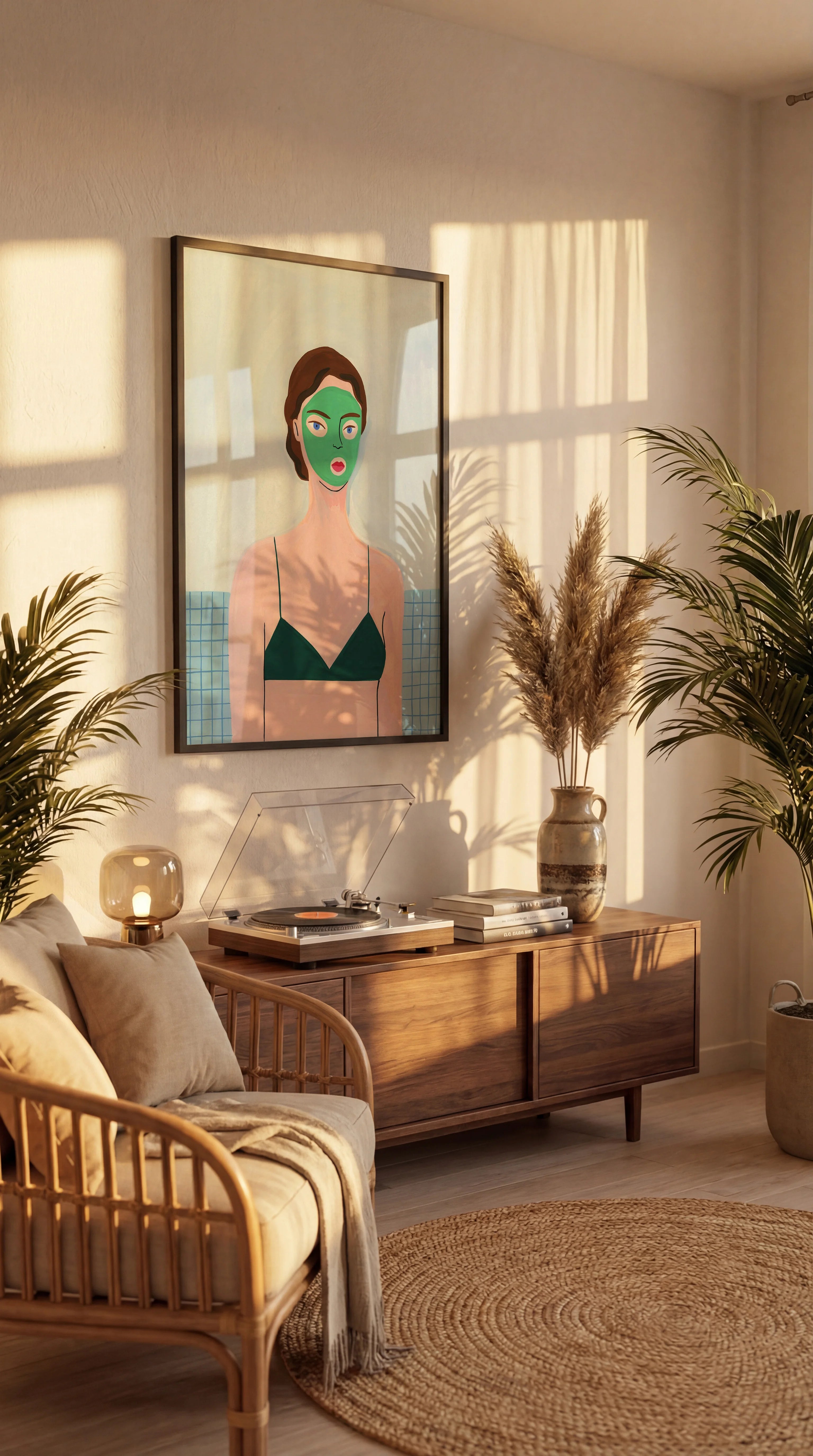 Sunday Mask Poster