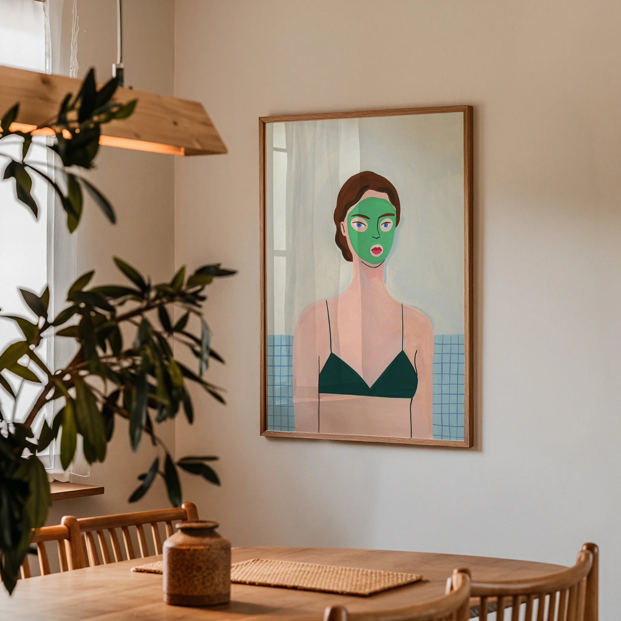Sunday Mask Poster