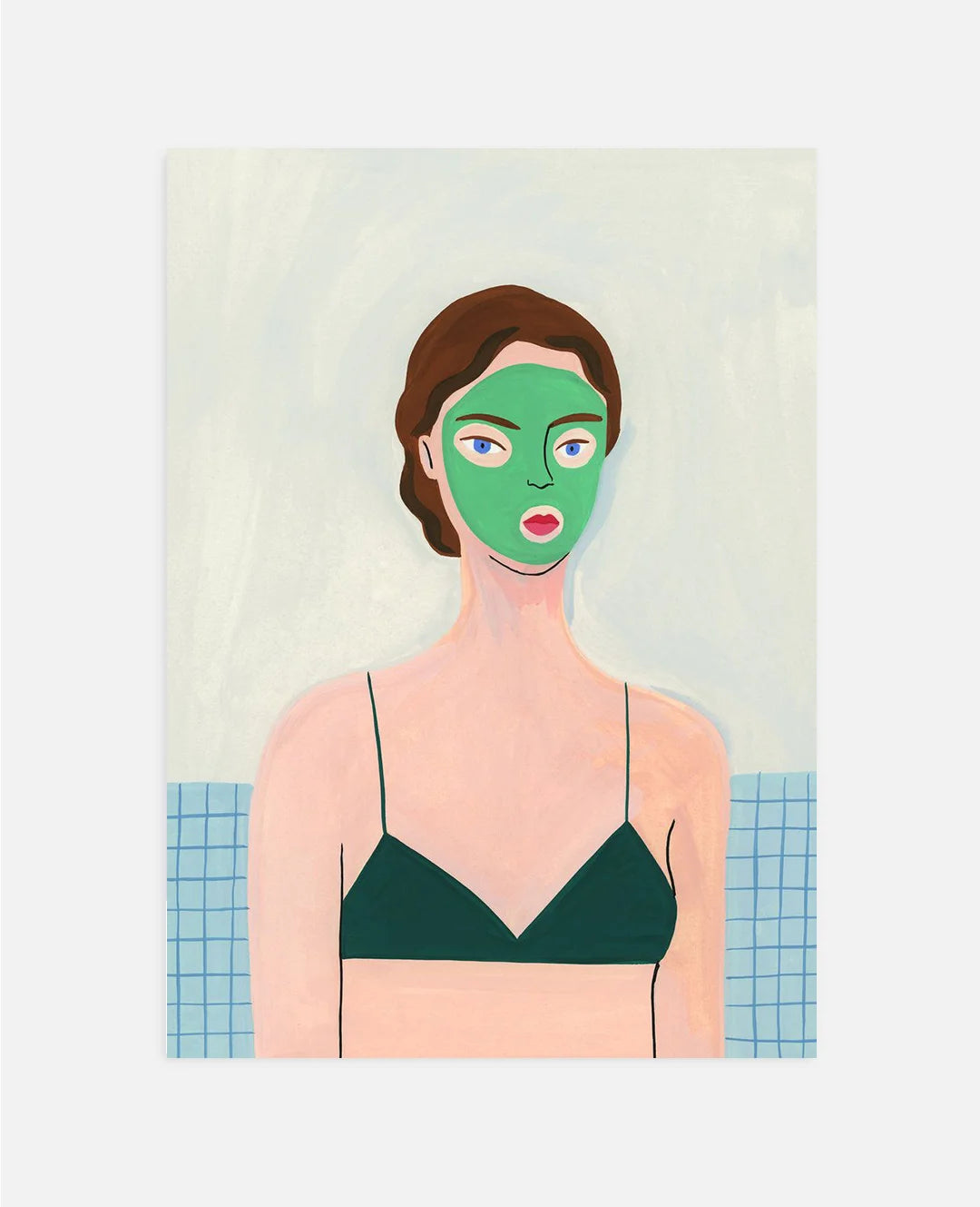 Sunday Mask Poster
