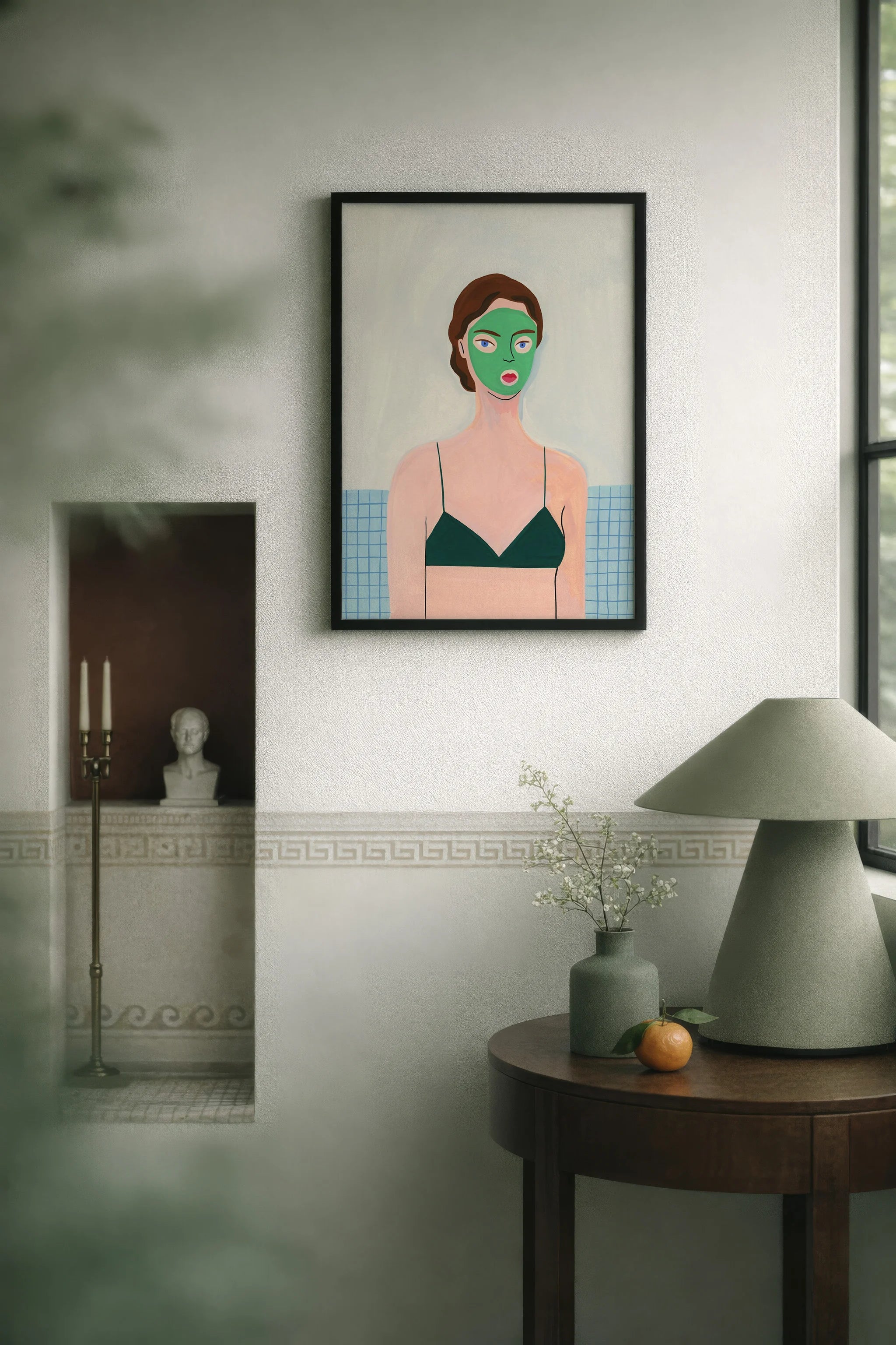 Sunday Mask Poster