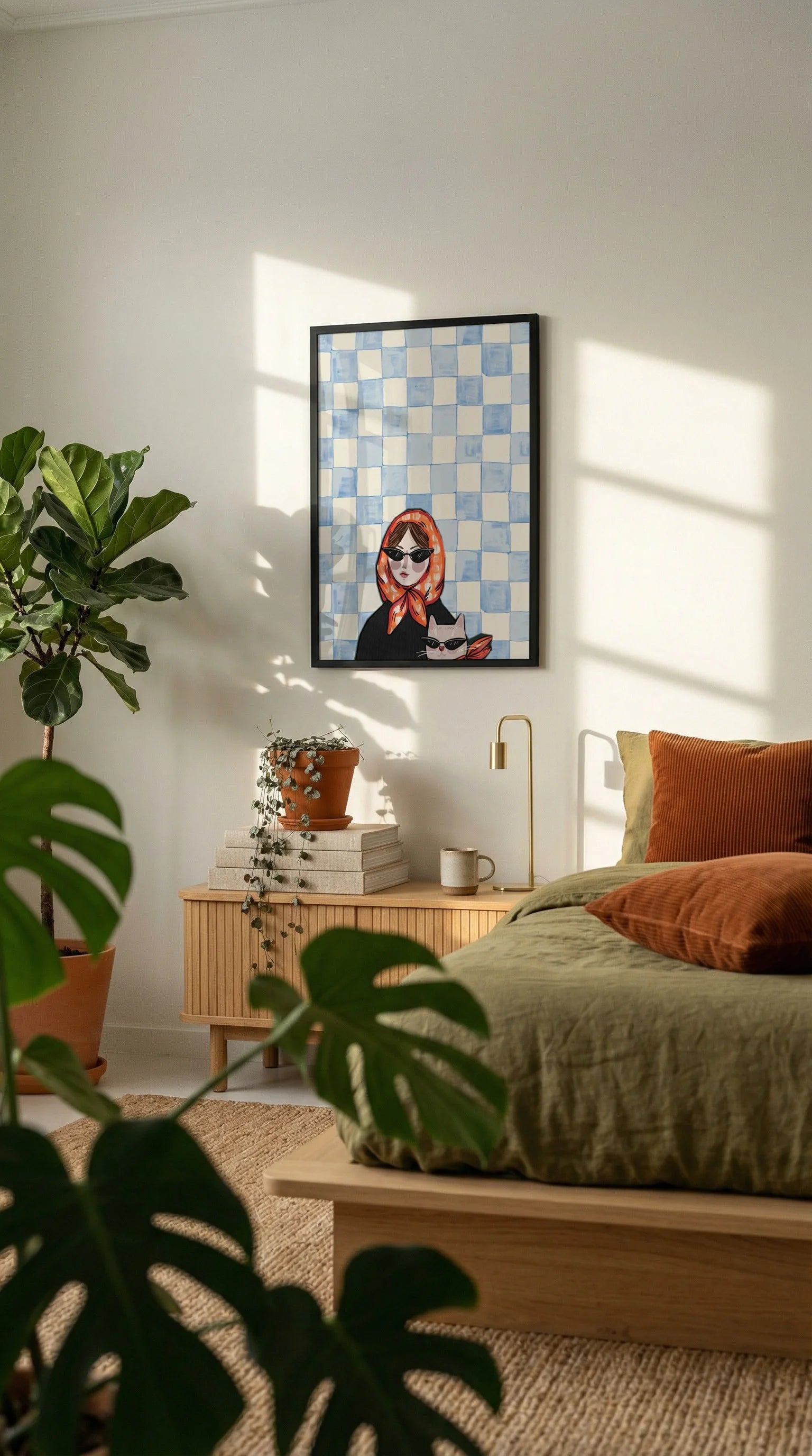 Us & The Cat Poster