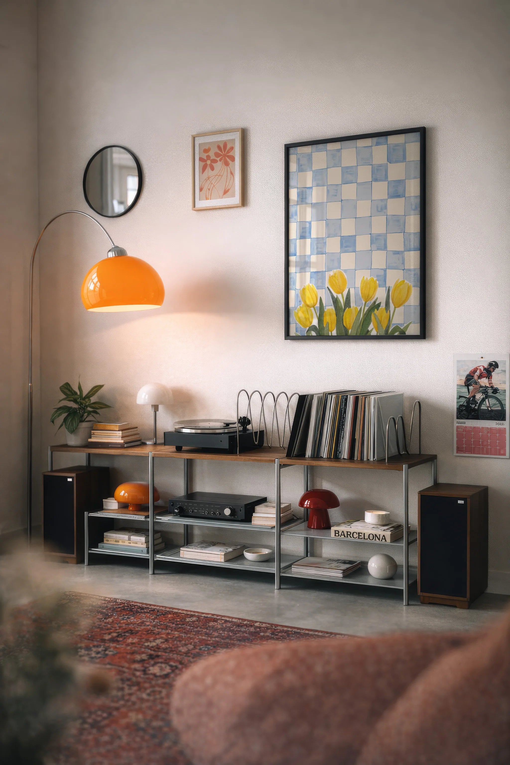 Yellow Tulips Poster