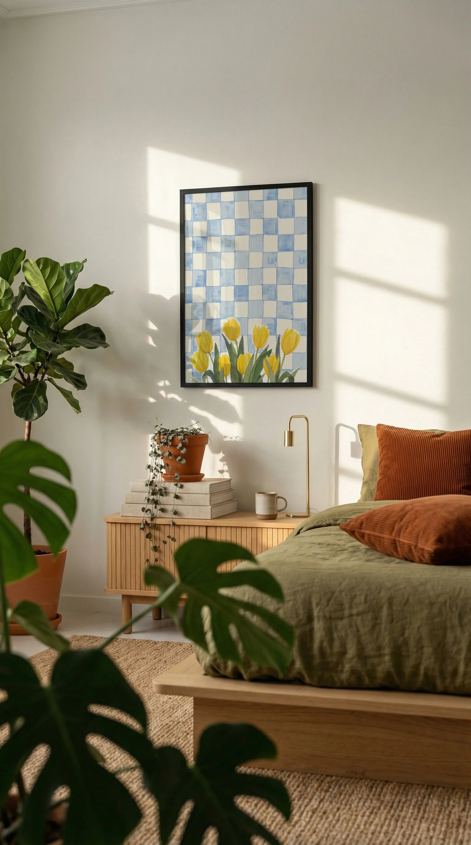Yellow Tulips Poster