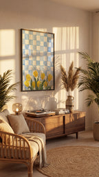Yellow Tulips Poster