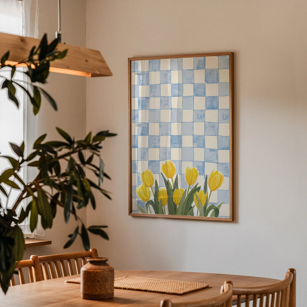 Yellow Tulips Poster